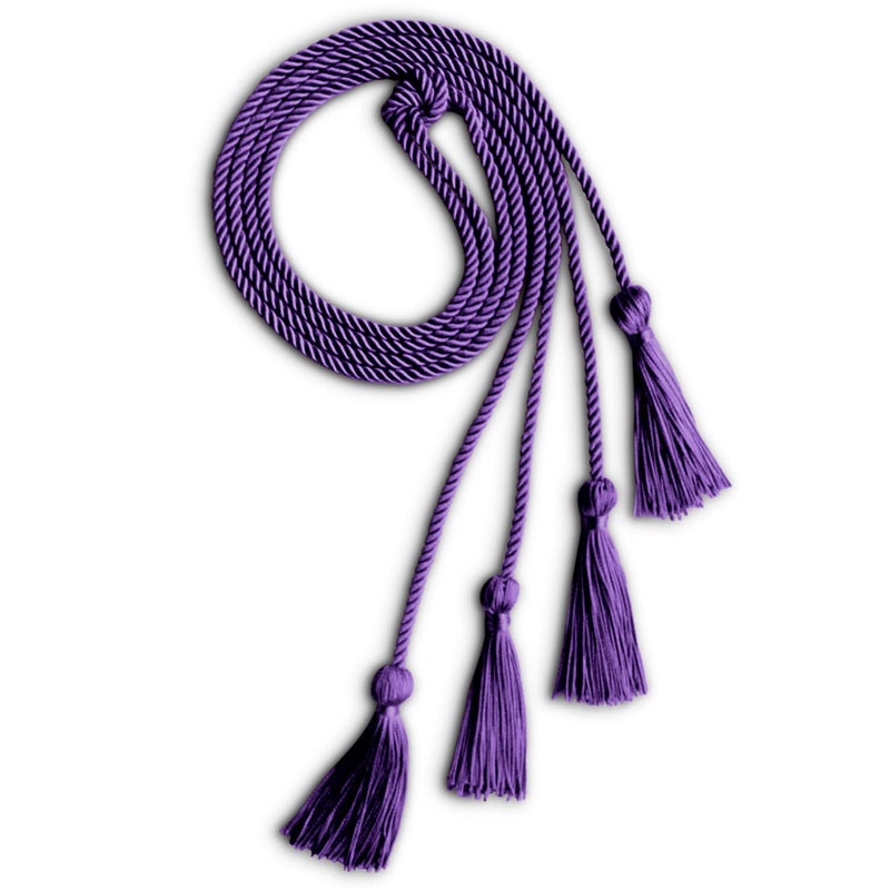 Endea Graduation Double Honor Cord (Purple) - Image 5